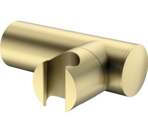 SOPORTE DUCHA CILÍNDRICO BRUSHED PVD GOLD